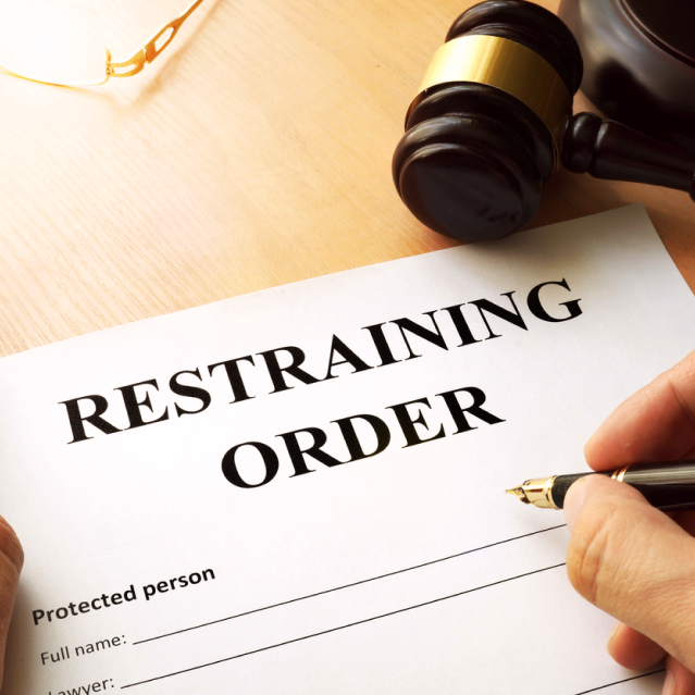 restraining order